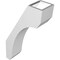 Ekena Millwork 4-in. W x 10-in. D x 18-in. H Legacy Architectural Grade PVC Knee Brace BRCP04X10X18LEC - alternate 3